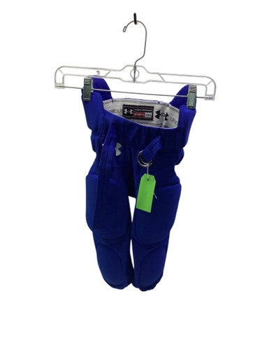Used Under Armour Youth FB Integrated Pants Royal Blue SM 11347-S000252713