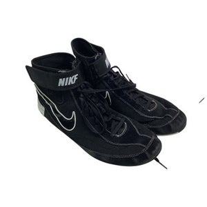 Used Nike Wrestling Shoes Black Senior 12 11347-S000252671