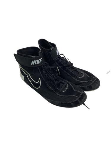 Used Nike Wrestling Shoes Black Senior 12 11347-S000252671