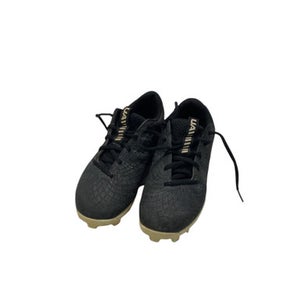Used Under Armour BLACK BB CLEATS BB/SB Cleats Black And White Junior 03 11347-S000252650