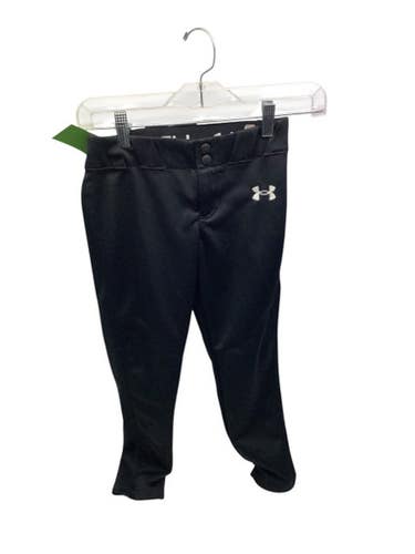 Used Under Armour BLACK BB PANTS YTH SM BB/SB Pant Boys Black SM 11347-S000252649