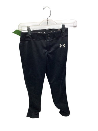 Used Under Armour BLACK BB PANTS YTH SM BB/SB Pant Boys Black SM 11347-S000252649