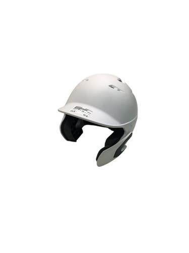 Used Victus WHT W/ JAW Batting Helmet w/Mask White One Size 11347-S000252645