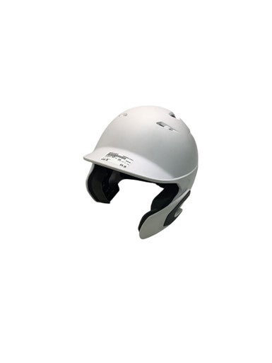 Used Victus WHT W/ JAW Batting Helmet w/Mask White One Size 11347-S000252645