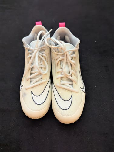 Used Nike Alpha Huarache 8 Varsity Lacrosse Cleats Size 6