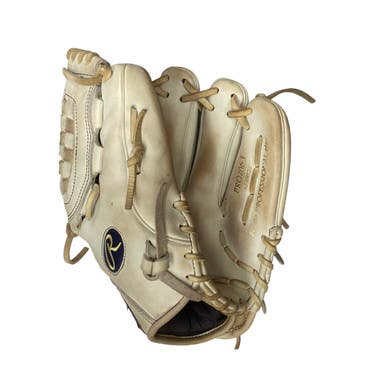 Used Rawlings HEART OF THE HIDE BB/SB Glove RH Throw White 12" 11760-S000080000