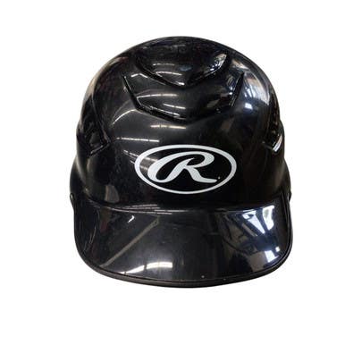 Used Rawlings CFTBH-R1 6 1/4 - 6 7/8 Batting Helmet No Mask Black SM 11760-S000079998