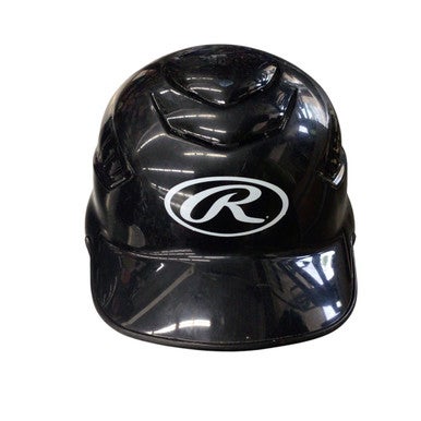 Used Rawlings CFTBH-R1 6 1/4 - 6 7/8 Batting Helmet No Mask Black SM 11760-S000079998