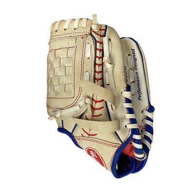 Used Rawlings PL90SSG BB/SB Glove T-ball White 9" 11760-S000079994