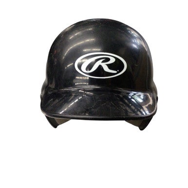 Used Rawlings MLTBH-R1 6 1/4 - 6 7/8 Batting Helmet No Mask Black SM 11760-S000079996