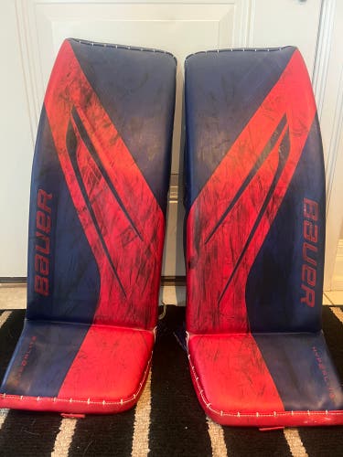 35"  Senior Bauer Hyperlite Full Right Goalie Full Set Pro Stock