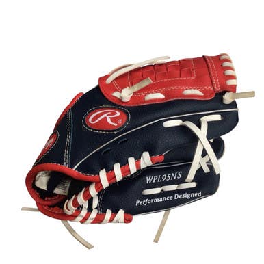 Used Rawlings BASEBALL GLOVE BB/SB Glove RH Throw Red 9 1/2" 11760-S000080061
