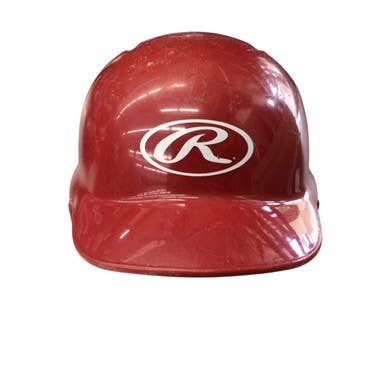 Used Rawlings BASEBALL HELMET Batting Helmet No Mask Black MD 11760-S000080051