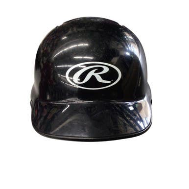 Used Rawlings BASEBALL HELMET Batting Helmet No Mask Black MD 11760-S000080050