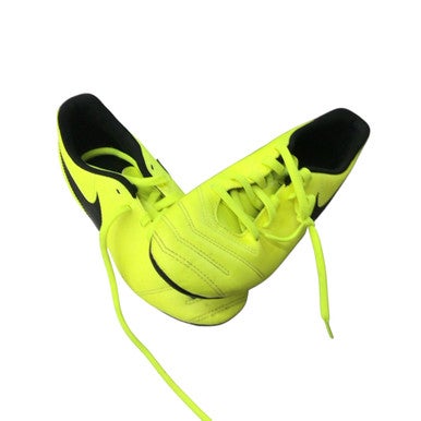 Used Nike TIEMPO Soccer Cleats Yellow Junior 02 11760-S000080037