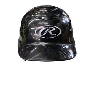 Used Rawlings RCFH 6 1/2 - 7 1/2 Batting Helmet No Mask Black MD 11760-S000080043