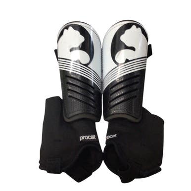 Used Puma Soccer Shin Guards Adult Black SM 11760-S000080038
