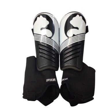Used Puma Soccer Shin Guards Adult Black SM 11760-S000080038
