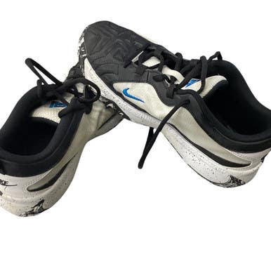Used Nike Basketball Shoes Y Black And White Junior 04.5 11760-S000080003