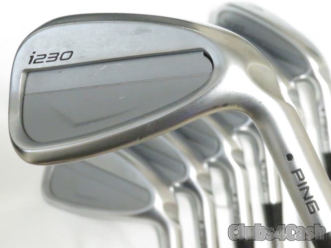 PING i230 Irons Black Dot True Temper Dynamic Gold S400 Stiff 4-P  +1/2" TALL