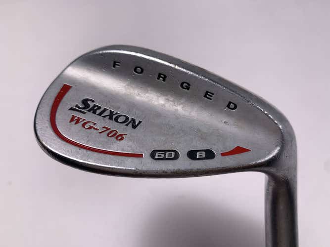 Srixon WG 706 Lob Wedge LW 60* 8 Dynamic Gold Wedge Steel Mens RH