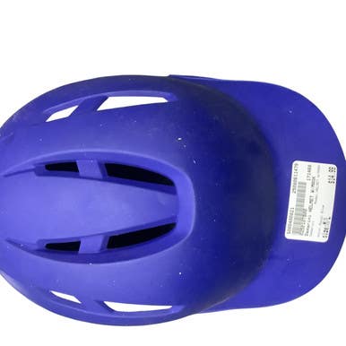 Used Demarini HELMET W/MASK Batting Helmet w/Mask Royal Blue M/L 11479-S000400821