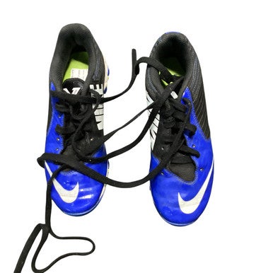 Used Nike SHARK Jr FB Cleats Royal Blue Junior 05 11479-S000400809