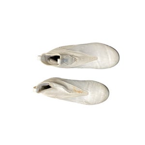 Used Adidas SLIP ON Adult FB Cleats White Senior 6 11479-S000400806