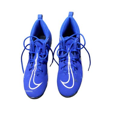 Used Nike ALPHA Adult FB Cleats Royal Blue Senior 10.5 11479-S000400805