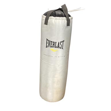 Used Everlast 75 LB HEAVY BAG Boxing Heavy Bag White 75 lb 11479-S000400782