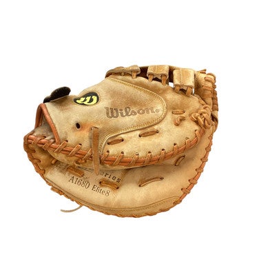 Used Wilson A1680 ELITE 8 BB/SB Catchers RH Throw Tan 31" 11479-S000400778