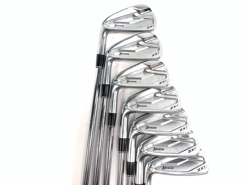 Srixon ZX7 Iron Set 4-PW True Temper AMT S300 Tour White Stiff Steel Mens LH