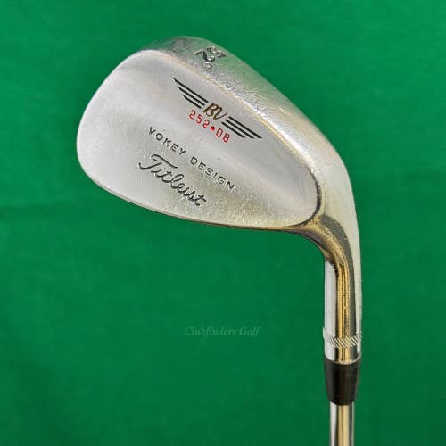 Titleist Vokey Design Chrome 52-8 52 Gap Wedge Dynamic Gold Steel Wedge Flex