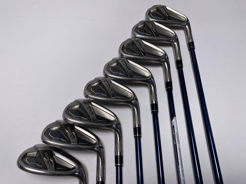 TaylorMade SIM2 MAX OS Iron Set 5-PW+GW+SW Ventus Blue 5A Senior RH