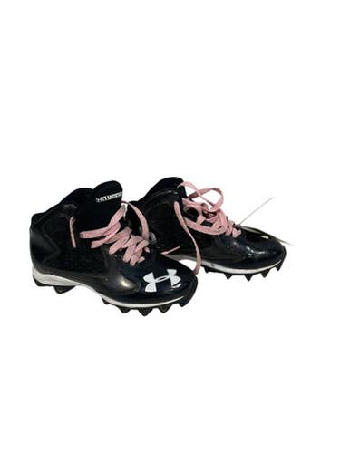 Used Under Armour Jr FB Cleats Black Junior 01 11847-S000028402