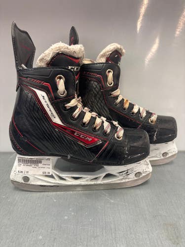 Used CCM JETSPEED XTRA Junior Hockey Skate Junior 01 11858-S000077777
