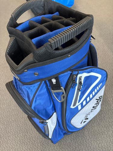 Used Taylormade CART BAG Mens Cart Bag Royal Blue 11858-S000077756