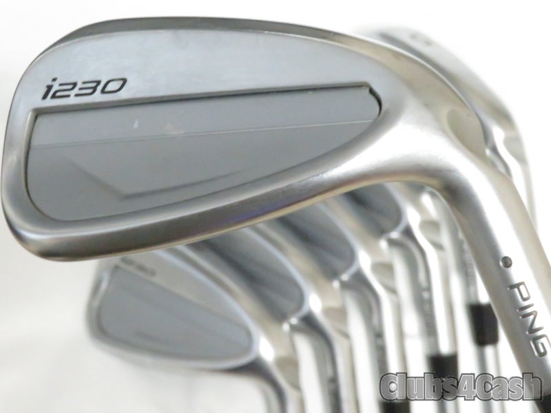 PING i230 Irons Black Dot Alta Fujikura Alta Quick 45 SENIOR Flex 5-P+U -1/2"