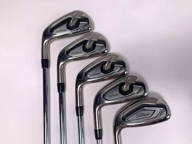 Titleist T300 Iron Set 4-9 True Temper AMT Red R300 Regular LH No 8 iron