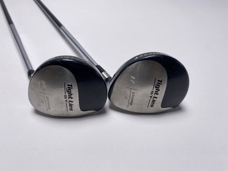 Adams Tight Lies ST 4 & 5 Fairway Wood Set 17* 19* TT BiMatrx Rxi Mens RH