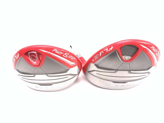 Cobra Fly-Z S 3 & 5 Fairway Wood Set 15* 22* Fly-Z s 50g Womens RH