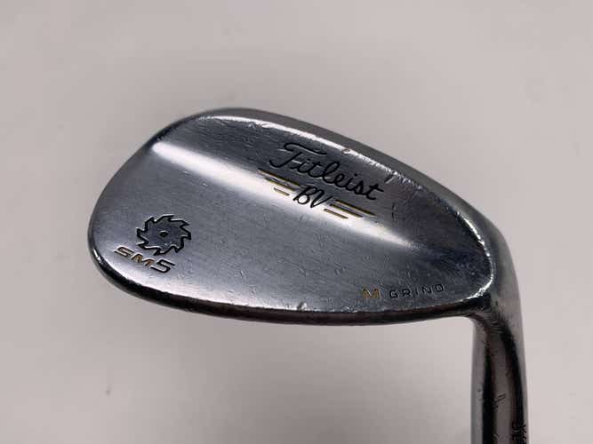 Titleist Vokey SM5 Tour Chrome Sand Wedge SW 56* 10 M-Grind Wedge Steel Mens RH