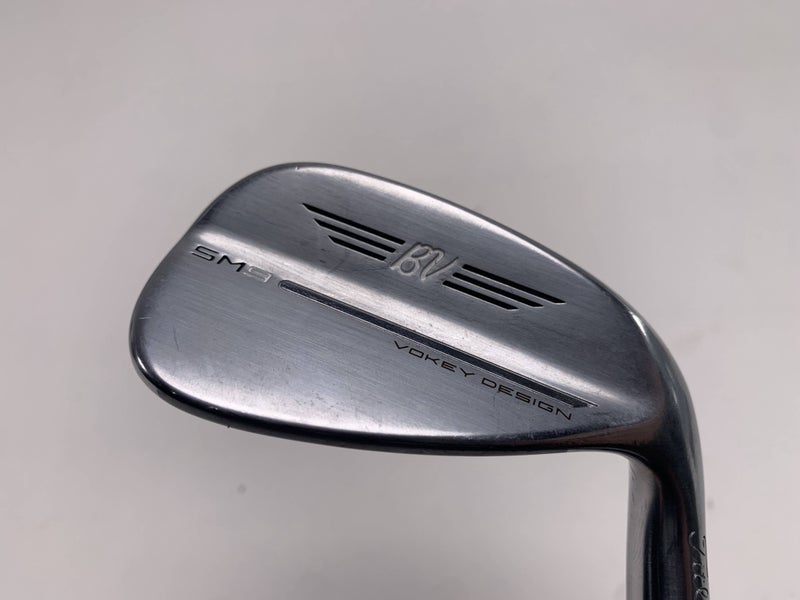 Titleist Vokey SM9 Tour Chrome Gap Wedge GW 48* 10 F-Grind Wedge Steel Mens RH