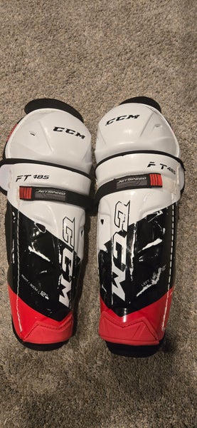JR CCM Shin Pads 12"