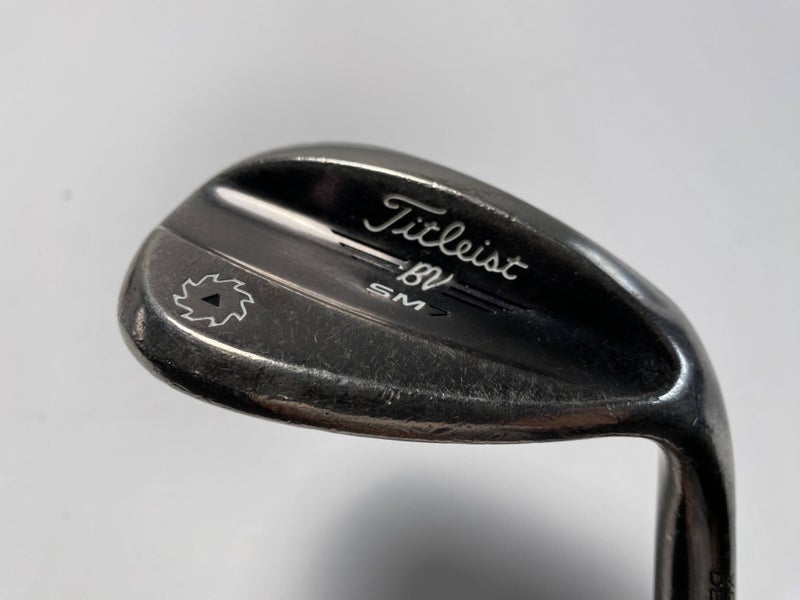 Titleist Vokey SM9 Brushed Steel Lob Wedge LW 60* 12 D-Grind Wedge Steel Mens RH