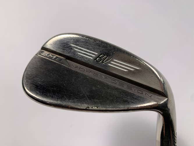 Titleist Vokey SM8 Brushed Steel Gap Wedge GW 50* 12 F-Grind Wedge Steel Mens RH