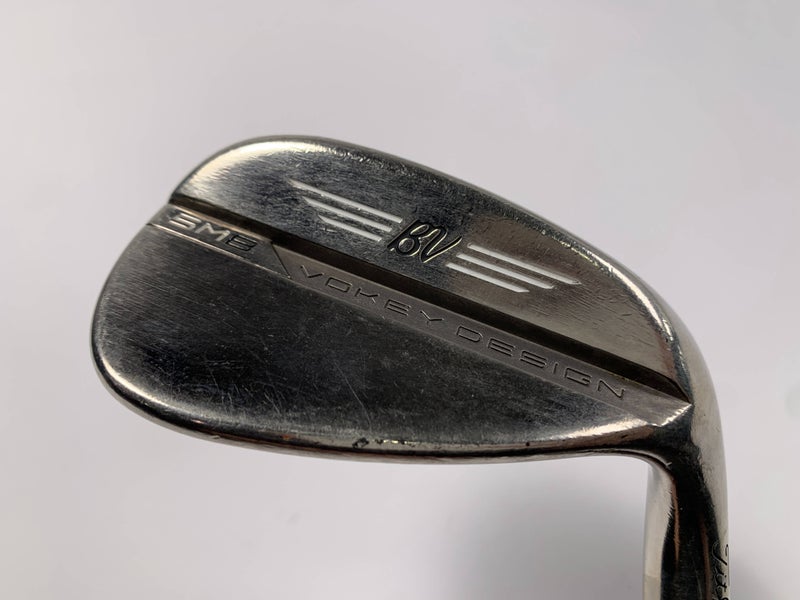 Titleist Vokey SM8 Brushed Steel Gap Wedge GW 50* 12 F-Grind Wedge Steel Mens RH