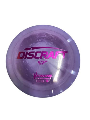 Used Discraft ESP VENOM Disc Golf Driver Purple 11884-S000050094