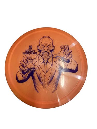 Used Discraft UNDERTAKER Disc Golf Driver Orange 11884-S000050097