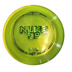 Used Discraft NUKE OS Disc Golf Driver Yellow 11884-S000050091